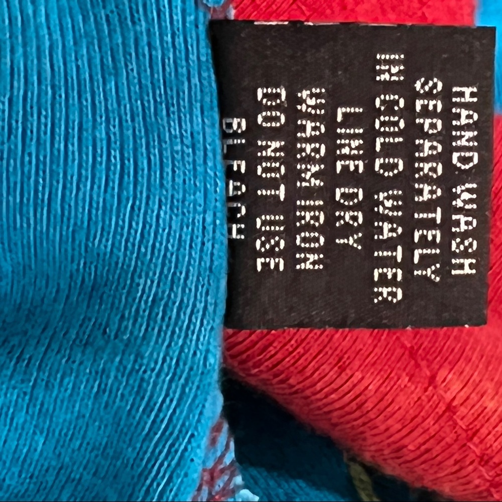 Rising International Patchwork Hoodie Size Medium - image 7